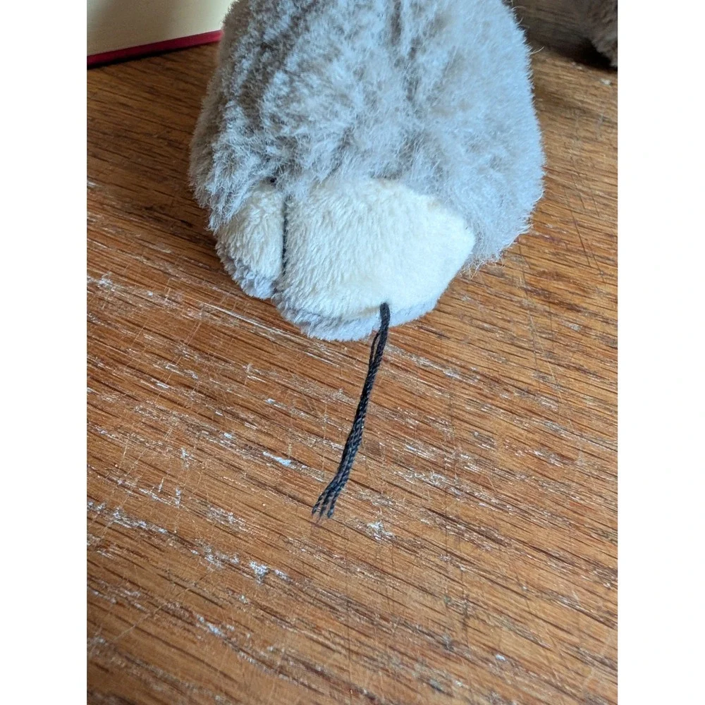 FAO Schwarz Plush Elephant Gray Floppy Stuffed Animal 2020 15 inch